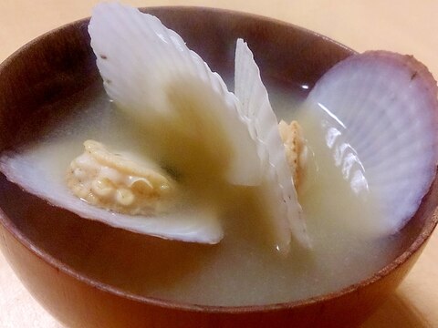 ホタテ稚貝のお味噌汁 ホタテだけど稚貝なら節約 レシピ 作り方 By ぼーずの母ちゃん 楽天レシピ ホタテ稚貝のお味噌汁 ホタテだけど稚貝なら節約 レシピ 作り方 By ぼーずの母ちゃん 楽天レシピ
